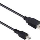 USB Power/Data Cable, TI-84 Charger Cable for Texas Instruments Calculators TI84 Plus TI-84 C Silver Edition TI 89 Titanium TI Nspire CX TI Nspire CX CAS
