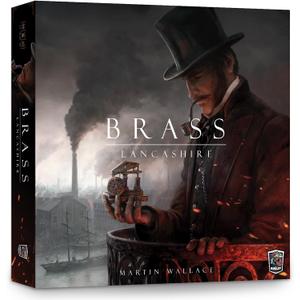 Brass: Lancashire - an Economic Strategy Game for 2-4 Players | Top 20 Board Game on Board Game Geek | Ages 14+ | Plays in 60-120 Minutes, One Size