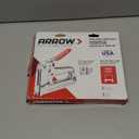 Arrow T72 Heavy Duty Wire and Cable Staple Gun, Manual Stapler for Installing Wiring for Telecommunications, Internet, and Computer Cables, uses T72 Insulated Staples