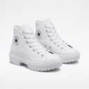 Converse Women's Chuck Taylor All Star Lugged Heel Platform High Top Sneaker, 6, White And Black