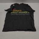 Fathers Day From Wife son kids Dad Grandpa Great Grandpa T-Shirt (Small, Black)