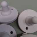 AVENT Pink Nipples, 4 Pack (Pink/Purple)