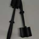 2 Pcs Meat Chopper, Upgrade Hamburger Smasher, Premium Heat Resistant Meat Masher for Ground Beef, Ground Turkey and More, Non Stick Mix Grinder (Black)