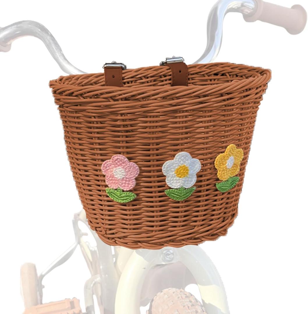 Kids Bike Basket Bike Basket Front Bicycle Basket Basket for Bike Scooter Basket Blue Bike Basket Bicycle Basket Front Handlebar