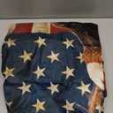 Spare Tire Cover for RV Camper Trailer Bald Eagle American Flag, Weatherproof Universal Wheel Cover for RV Travel Trailer Camper Truck 14inch