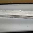 HESTIA No Drill Roman Shades for Indoor Windows, Beige, 33" W x 64" H