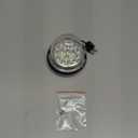 Partsam 1PC Dual Revolution 17 Led Watermelon Light for Semi Truck, Amber Turn Signal and Marker to White Auxiliary Light, Under glow Lights Compatible with Freightliner Kenworth Peterbilt