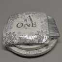 Winter Onederland 1st Party Plates Napkins Snowflake One Birthday Themed Tableware for Baby Silver First Birthday Party Disposable Paper Plates Napkins Party Decorations Supplies Favors 24 Guests