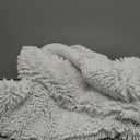 Smiry Luxury Chenille Bathroom Rugs 47x24, Extra Soft and Absorbent Shaggy Bath Mat, Machine Washable, Non-Slip Plush Carpet Runner for Tub, Shower, and Floor, Home Decor Accessories, White