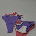 Hanes Women's Originals Seamless Rib Hi-Rise Cheeky Panties Pack, Assorted Colors, 6-Pack (Medium, White/Lively Lavender/Pink Begonia)
