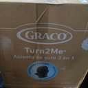 Graco Turn2Me 3-in-1 Rotating Convertible Car Seat, Manchester, Rear-Facing Rotation Only, Forward-Facing Mode, Highback Booster Up to 100 lbs, Adjustable Headrest & Harness, Steel Reinforced Frame, Manufacture Date  07/2025