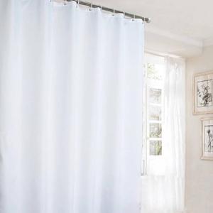 White Shower Curtain 70"x72"