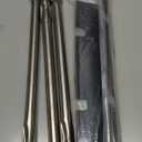 Spirit e310 7636 Flavorizer Bars & 69787 Grill Burner for Weber Spirit and Spirit II 300 Series E310 E320 E330 S310 S320 S330 68950 with Front Control, Grill Parts 15.3" Heat Plate, 18" Burner Tube