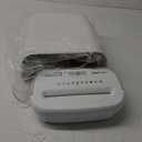 Amazon Basics Cross Cut Paper and Credit Card Shredder for Security - 8-Sheet, Heavy Duty, White