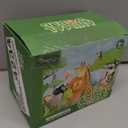 9PCS Realistic Farm Animal Toys for Toddlers, Educational Learning Plastic Farm Toy Animal Figure Set Playset Including Cow Sheep Pig Dog Figurines for Kid Valentine's Day Gifts for Kids