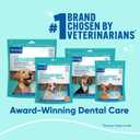 Virbac CET VEGGIEDENT FR3SH Tartar Control Chews for Dogs - Small (1.08 Pound (Pack of 1))