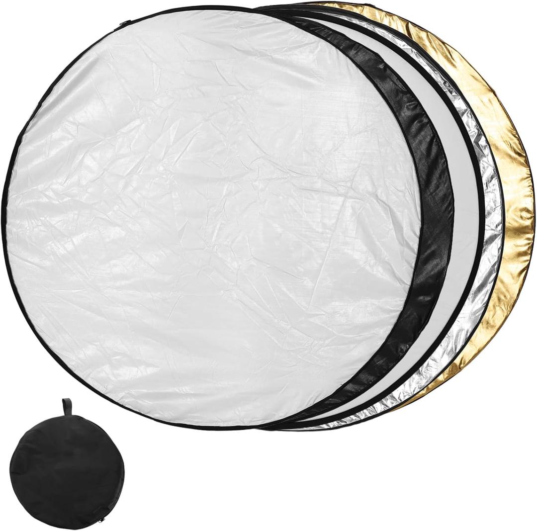 Light Reflector Diffuser Portable Folding Photography Reflector Board for Versatile Outdoor Lighting
