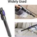 Crevice Tool Attachment for Shark Pet Cordless Stick IX141 IZ462H IZ483H IZ363HT IZ361H IZ163H IZ362H Removable Two-in-one Vacuum Crevice Tool Brush Replacement Parts for D-Shaped Vacuum