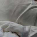 Globon Summer Down ComforterBlanket Queen Size, Extra Lightweight Duvet Insert for Hot Sleepers, Noiseless & Extra Soft,90x90 inches,10 Ounce Fill Weight, White