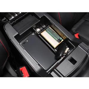 AOMSAZTO Console Organizer Tray for 2011-2019 Ford Explorer Deep Armrest Storage Box with Coin Holder for Ford Explorer Black