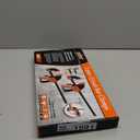 HORUSDY 12'' Bar Clamps for Woodworking, 2PCS Quick F Wood Working Clamps Sets, with 150 LBS Load Limit (Orange)