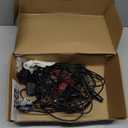 1080P 4-Wired Backup Camera System for RV/Truck, 9" HD Touch DVR Recording IPS Quad Split Monitor, 64GB Card Side Rearview Camera for Trailer/Tractor/Bus/Heavy Equipment, Waterproof IR Night Vision