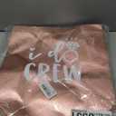 8 Pieces Rose Gold I Do Crew and Bride Non-Woven Gift Bags for Bridesmaid Gifts,Bachelorette Party Favors,Bridal Party Gifts