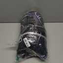 Purple Floral Quilt Set Queen Size - 3 Pieces Purple Flower Pattern Coverlet Set, Soft Microfiber Lightweight Quilted Bedspread for All Season with 2 Pillowcases All Seasons Bed Cover Set 96"x90"