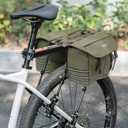 Panniers Bike Bags,Bicycle Saddle Bags,Large Capacity Reflective Strip,Bike Trunk Bag with Panniers,Bicycle Storage Bag,Bike accessories