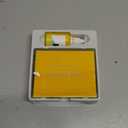 5"x4'' Large Ink Pad Washable Stamp Ink Pad for Baby Footprint Handprint with 30ml Premium Refill Ink (Yellow)