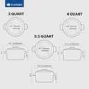 Daniks Oslo 10-Piece Stainless Steel Cookware Set with Glass Lids, Includes Saucepan and Frying Pan with Lid, Tri-Ply Bases for Even Heating, Induction Compatible, Dishwasher Safe, Bakelite Handles