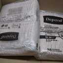 Depend Fresh Protection Adult Diapers, Incontinence Underwear for Women, Disposable, Maximum, Medium, Blush, 76 Count (2 Packs of 38)
