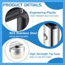8 Pcs Spray Tips for Paint Reversible Airless Spray Nozzles Machine Part Guns for Homes Buildings Painting Decks Fences(109, 213, 311, 315, 413, 517, 619, 621)