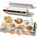 Extra Large Food Warming Mat with Heat-Resistant Pad, 36X15 Inch, 6 Temperature & 6 Timer Settings, Child Lock Safety, Fits More Dishes for Family Dinners and Parties (Warm White)