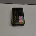 Slick Collar Shirt Collar Support System set with 3 adjustable, 10 premium Collar Stays & a Durable tin Travel EDC Box Black