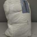 Superior Fleece Blanket, Plush, Fluffy, Soft, Decorative Blankets for Bedroom, Sofa, Fuzzy Bedding, Cute Woven Room Decor, Beautiful Cover, Comfort Essentials, Solid, Throw, Ivory