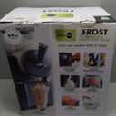 GreenPan Frost Ice Cream Maker & Slushie Machine, Soft Serve, Sorbet, Margaritas, Milkshakes, Frozen Yogurt, No Pre-Freezing, Ready in 15 Mins, 6 Modes, 7 Textures, Self-Cleaning, Family Size, Blue
