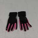 SIMARI Kids Winter Gloves Touchscreen Warm Thermal Water-Resistant for Boy Girl Running Cycling Snow Skiing in Cold Weather (Medium, Carmine Rose)
