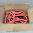 Continental Premium Garden Red Heavy Duty Hot Water Garden Hose, 5/8in Inside Diameter x 50ft Length, Male x Female Garden Hose Thread