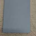 PEKJI Exquisite Imitation leather Notebook meeting journal notebook 21x14.5cm for Home, School, and Office 272Pages/136Sheets portable (blue gray)