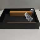 Under Desk Shelf,Under Desk Drawer Slide Out,Metal Under Table Drawer, Black