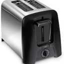 Hamilton Beach 2 Slice Toaster with Extra Wide Slots, Shade Selector, Auto-Shutoff, Cancel Button and Toast Boost, Black