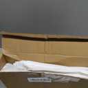 Maitys 50 Pcs 18"x18" White Plastic Bags with Handles Large Merchandise Shopping Bags for Small Business, Retail, Boutique Stores, Gifts