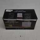 2 Packs Corded Ocean Lamp with 2 Charger Adapters,Ocean Lamp Ocean Wave Projector Light Northern Lights Aurora Cube with 16 Colors and Dynamic Ripple Effect for Living Room Bedroom Decor - 5.1" 