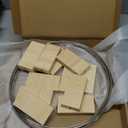 ZOOFOX 12 Pack Metal Floral Hoop Centerpiece with Stand, 12 Inch Large Metal Hoop for Crafts, Wreath Macrame Gold Hoop Rings for DIY Wedding Decor Dream Catcher