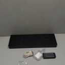 16.5" Large Digital Wall Clock with Remote Control, Auto-Dimming LED Display with Date Temp, Big Number Wall Mount Decor Clock for Seniors, Classroom, Dorm, Home, Office, Gym Blue