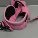 Hip Thrust Belt - Dumbbell Hip Thrust Belt - Premium Leather Thickened & Widen, Comfortable for Dumbbells, Kettlebells or Plates, Slip Padding, Gym or Home Workouts (pink)