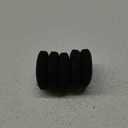 Shower Curtain Magnet Weights - Silicone Encased Magnets for Weighted Shower Curtain with Liner - Anti-Rust Indoor/Outdoor Curtain Drapery Weights - Holds Tablecloths in Place (Black)