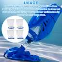 Filter Bag for Pool Blaster Water Tech Max CG, Max HD, Millennium, and Volt FX-8 Pool Vacuums Compatible with Pool Vacuum P30X022SS/ PBW022SS Pool Vacuum Bags Replancement