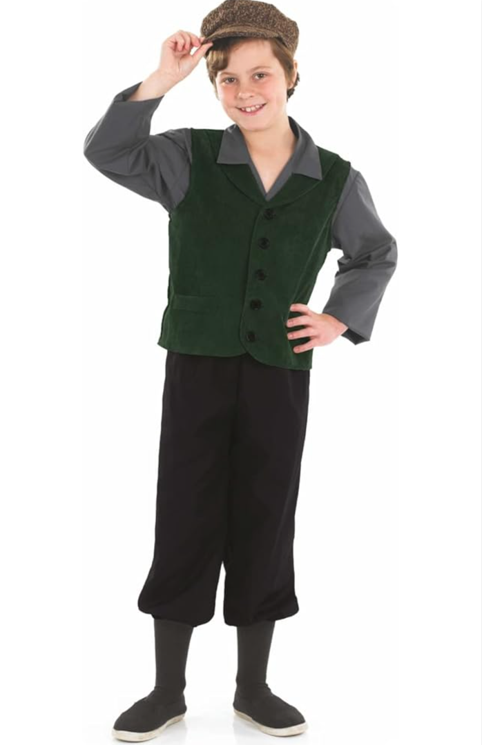 fun shack Colonial Costume Boys, Boys Colonial Costume, Kids Victorian Costume, Victorian Boy Costume, Boy Pioneer Costume, L